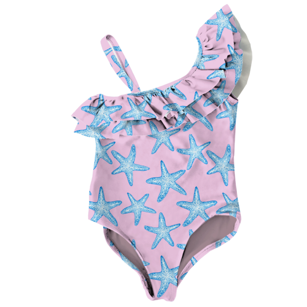 Bermies kids one piece starfish bathing suit