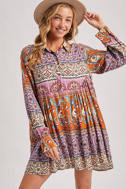 Sunset Bazaar Swing Dress