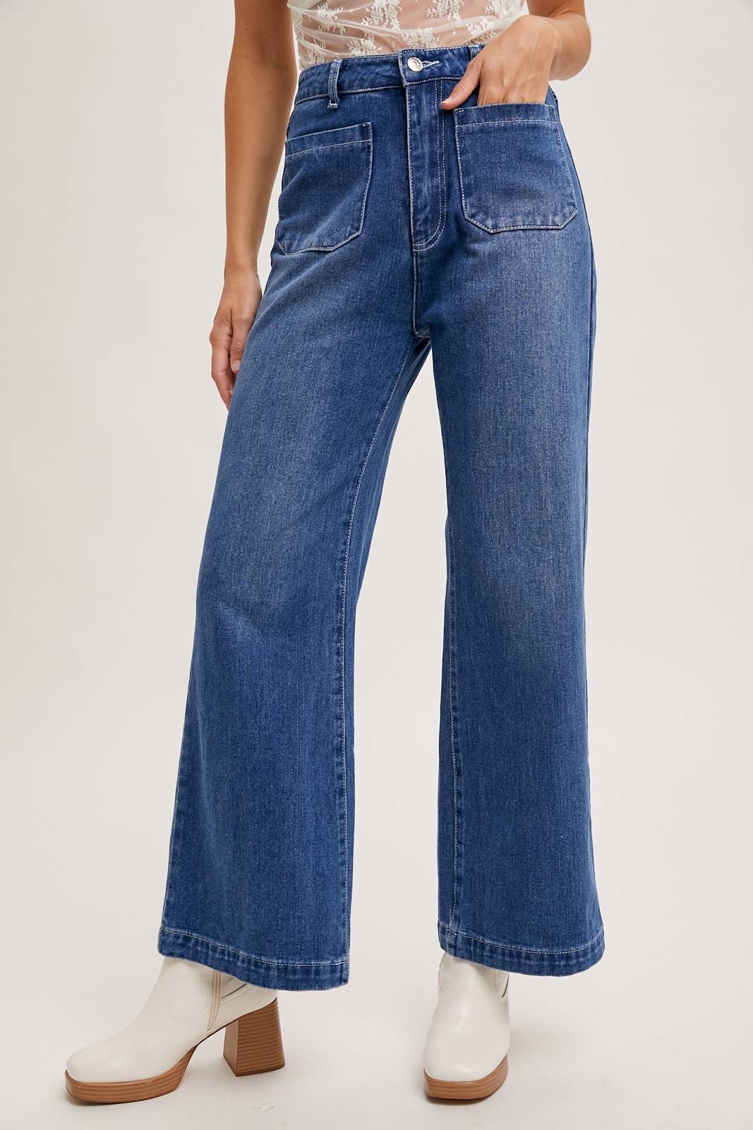 Free Spirit Wide Leg Jeans