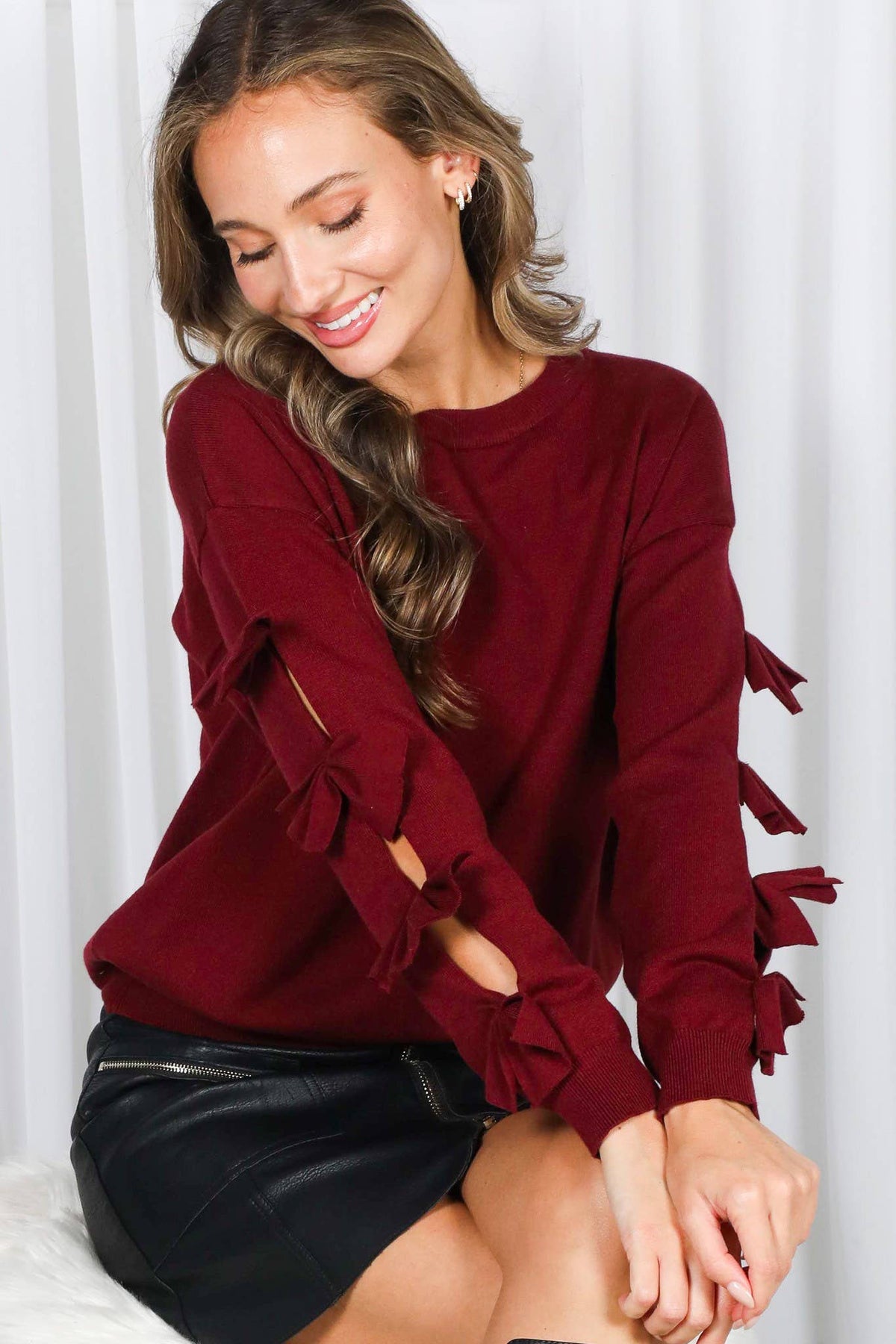 The Bow Down Sweater