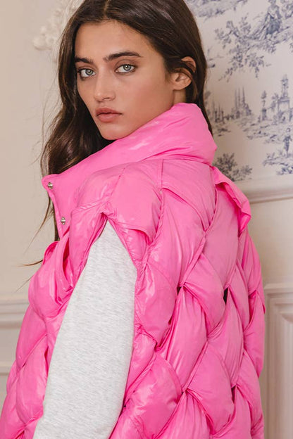 The Amber Harvest Puffer Vest