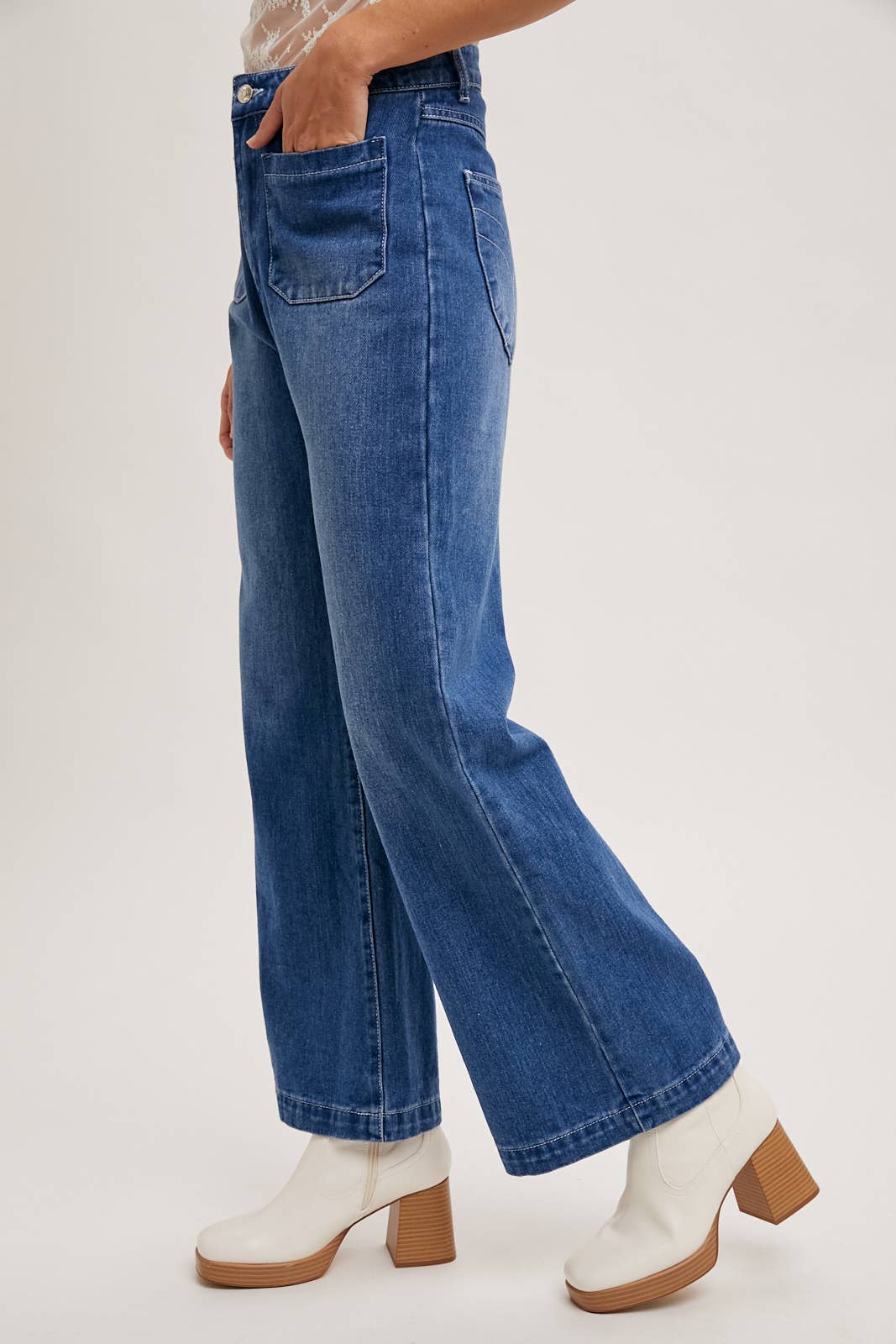 Free Spirit Wide Leg Jeans