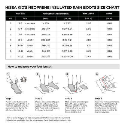 Kid's Seamless Tech Rain Boots