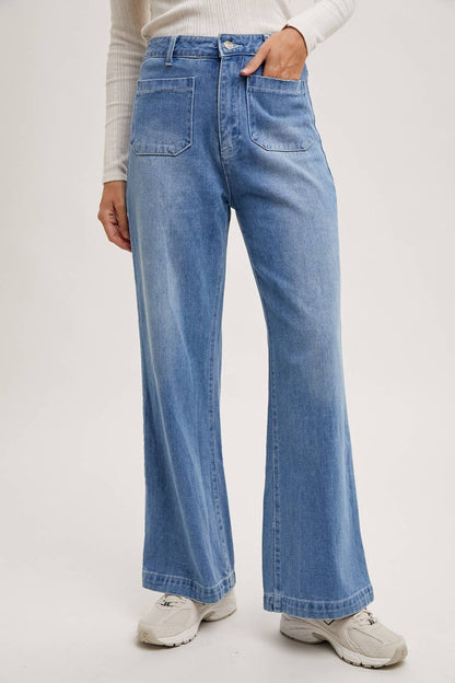 Free Spirit Wide Leg Jeans
