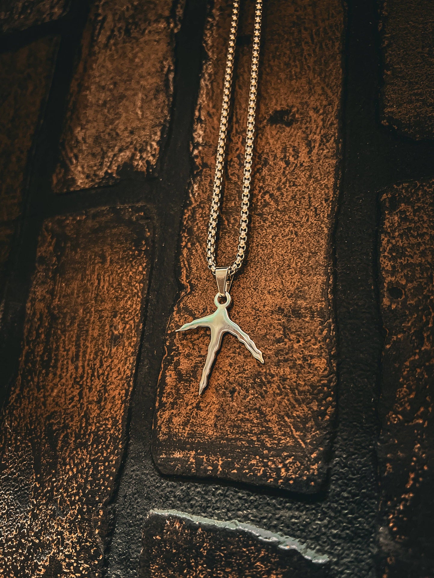 Ridge&Holler - Turkey Foot- Stainless Steel Necklace and Pendant