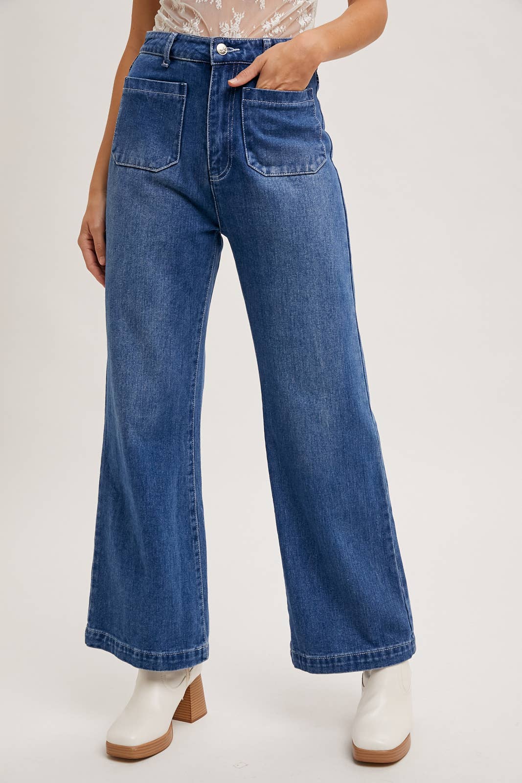Free Spirit Wide Leg Jeans