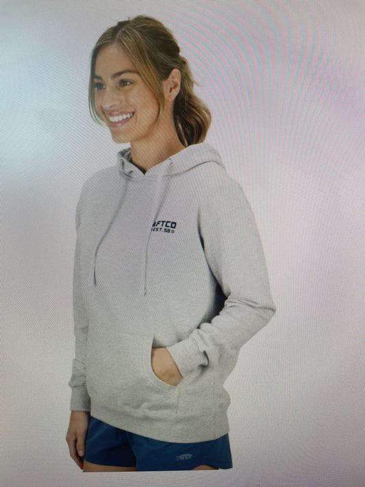 Aftco Women’s Rustic Hoodie Gray S