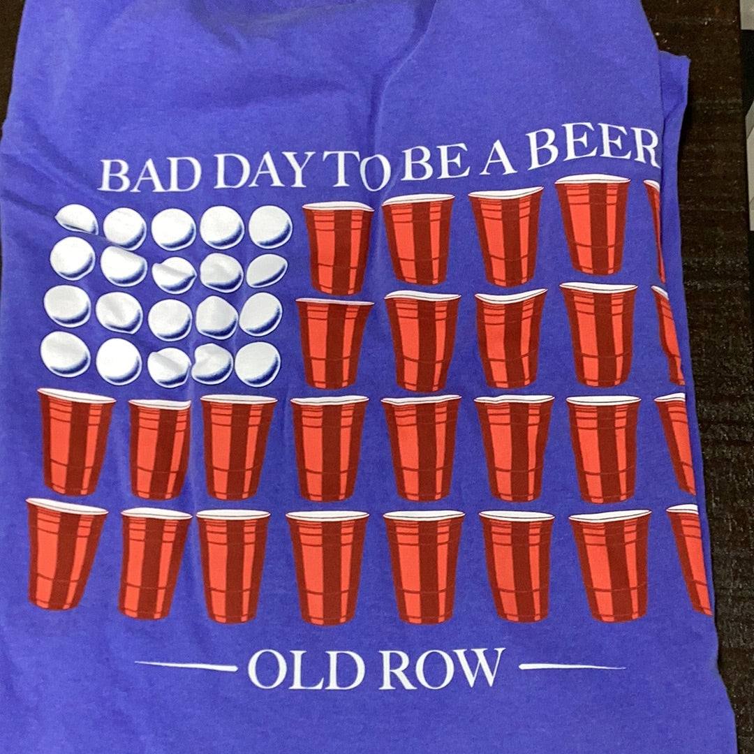 Old Row BTDBAB Beer Pong Flo Blue 2XL