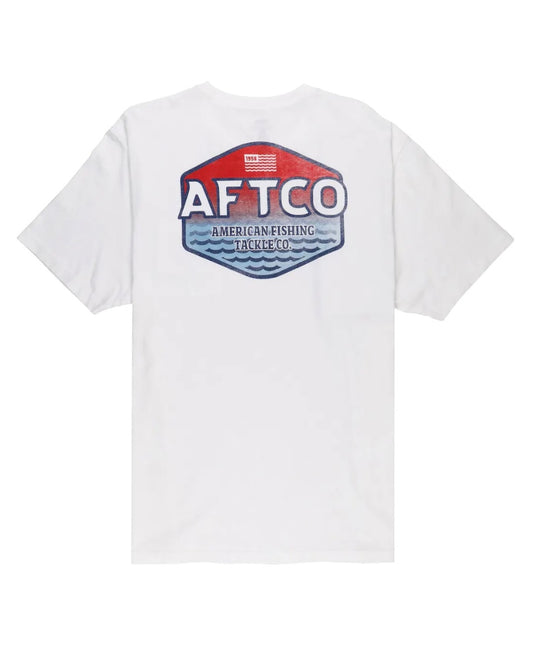 Aftco Sunset White Tee