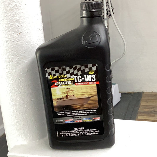 Star brite TC-W3 2 cycle engine oil synthetic blend