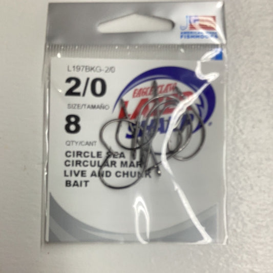 Eagle Claw L197BKGH-2/0 Lazer Sharp