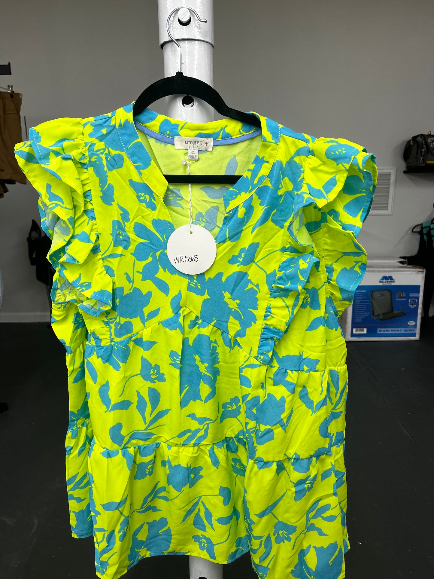 Umgee blue/yellow floral XL