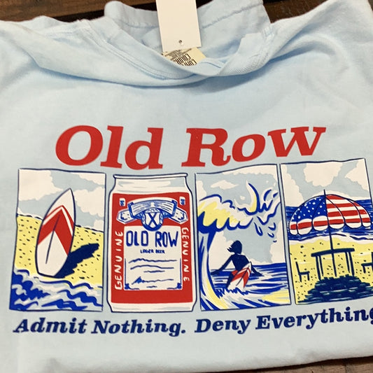 Old Row Independence Day Pckt Tee Light Blue 2XL