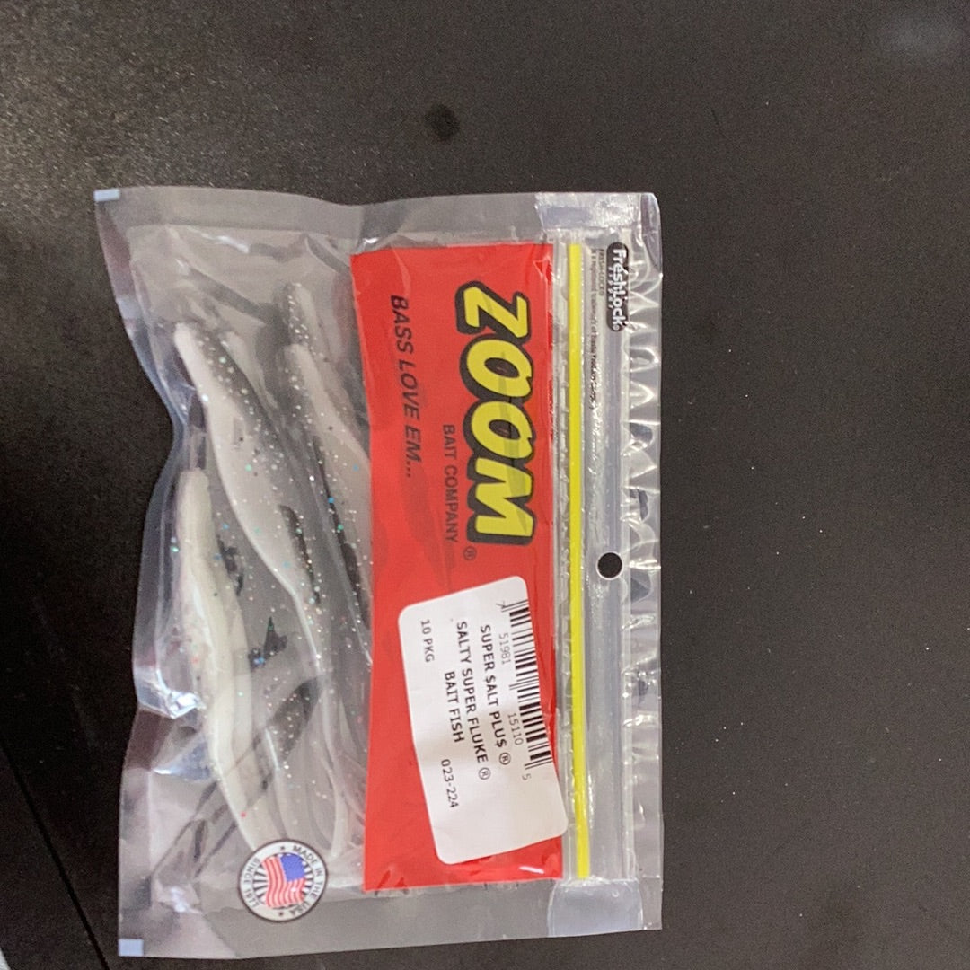 Zoom super fluke bait fish