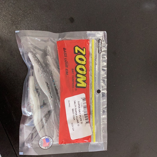 Zoom super fluke bait fish