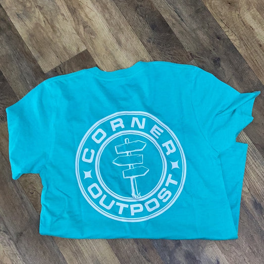 Corner Outpost Unisex tee - Sea Green