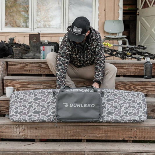 BURLEBO DOUBLE RIFLE CASE - CLASSIC DEER CAMO