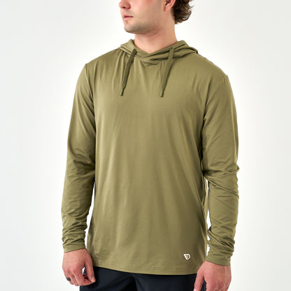 PERFORMANCE HOODIE- SEA BREEZE GREEN