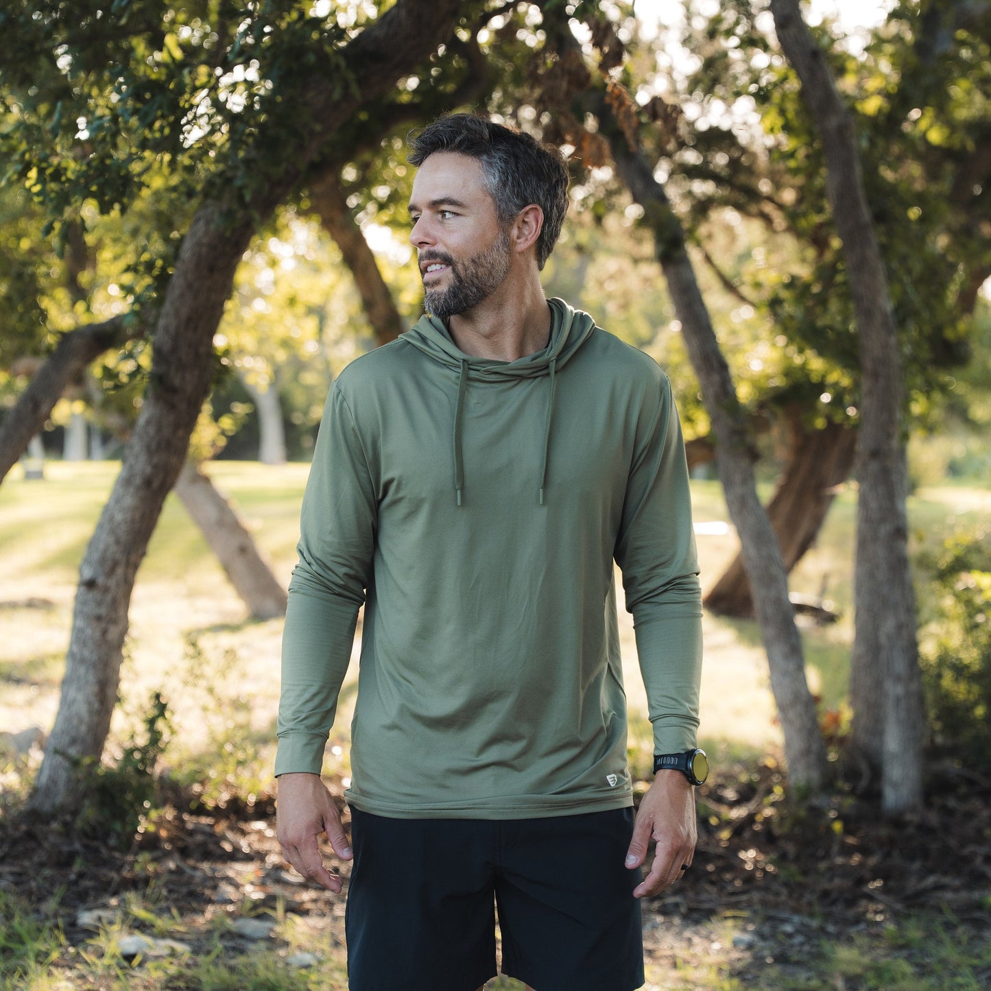 PERFORMANCE HOODIE- SEA BREEZE GREEN