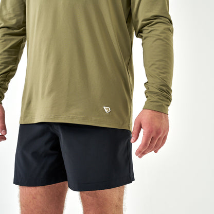 PERFORMANCE HOODIE- SEA BREEZE GREEN