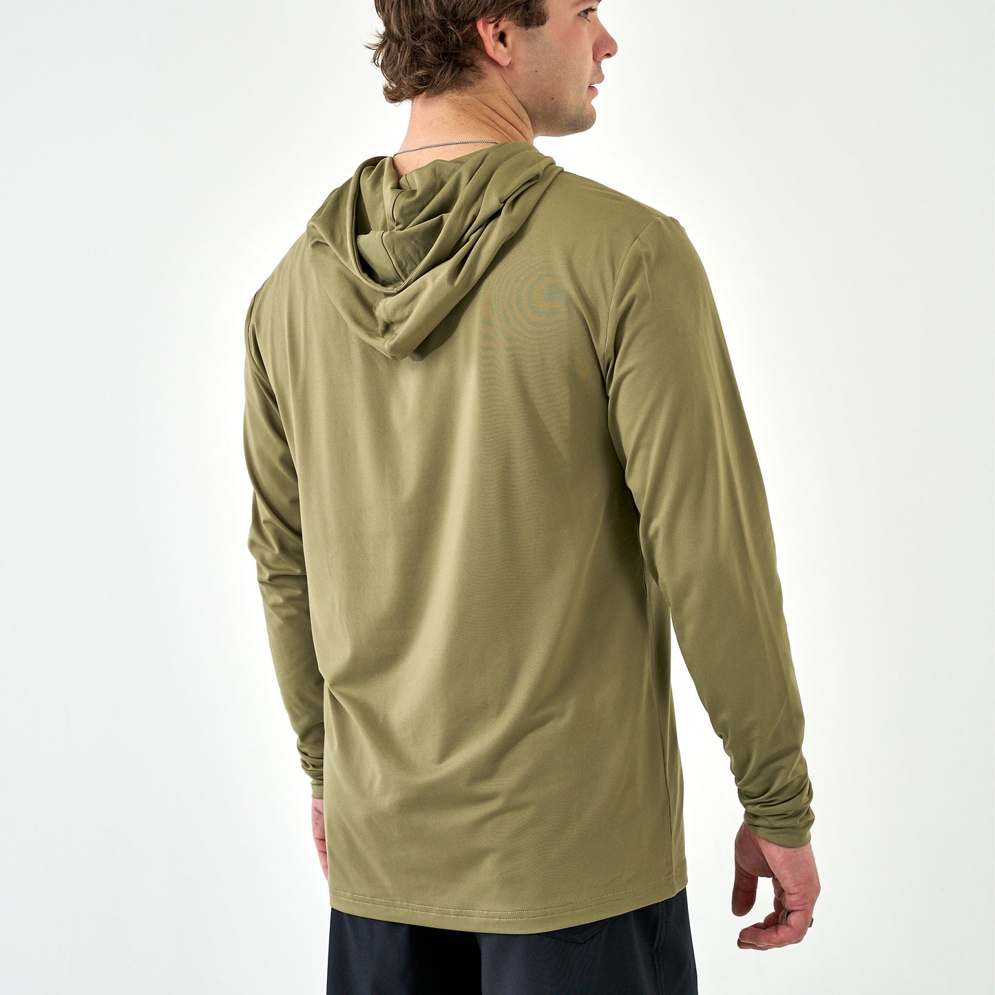 PERFORMANCE HOODIE- SEA BREEZE GREEN