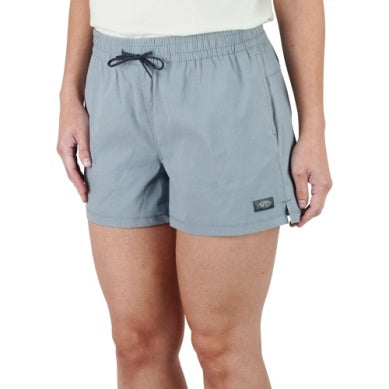 Aftco Women's Cloudbreak Volley Shorts - Harbor Gray