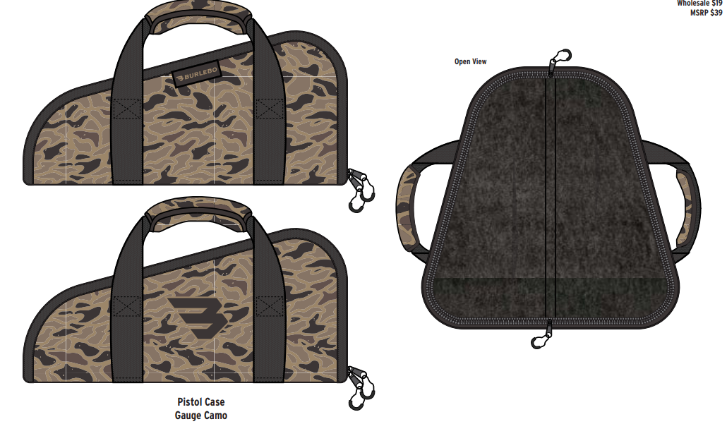 PISTOL CASE- GAUGE CAMO