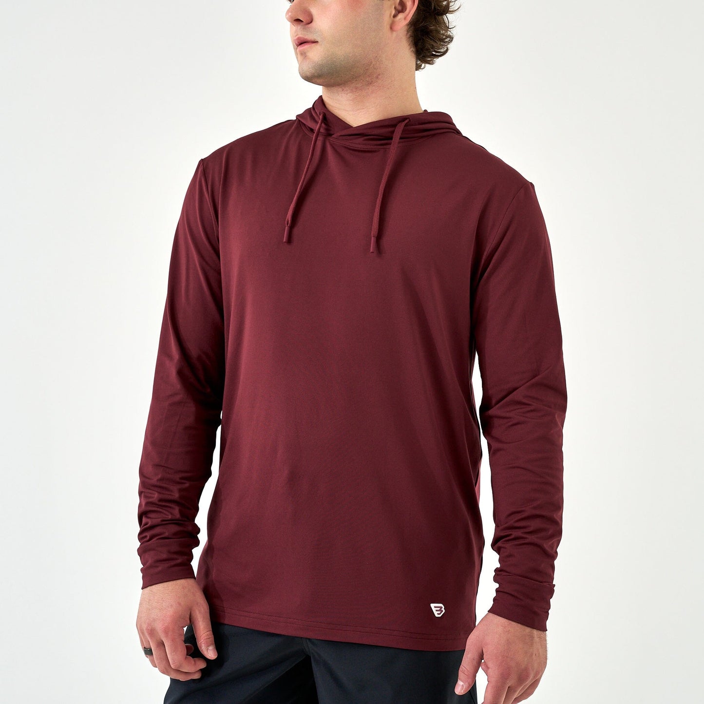 PERFORMANCE HOODIE- MAROON