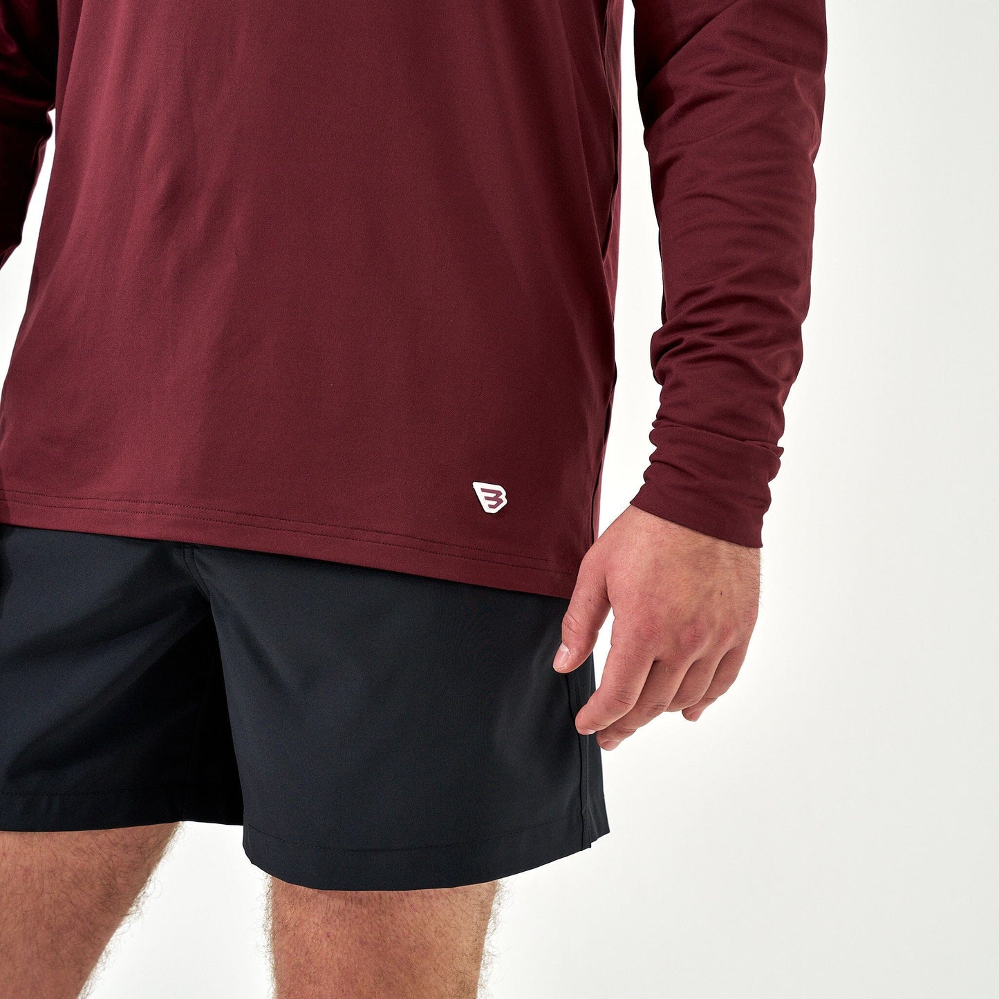 PERFORMANCE HOODIE- MAROON