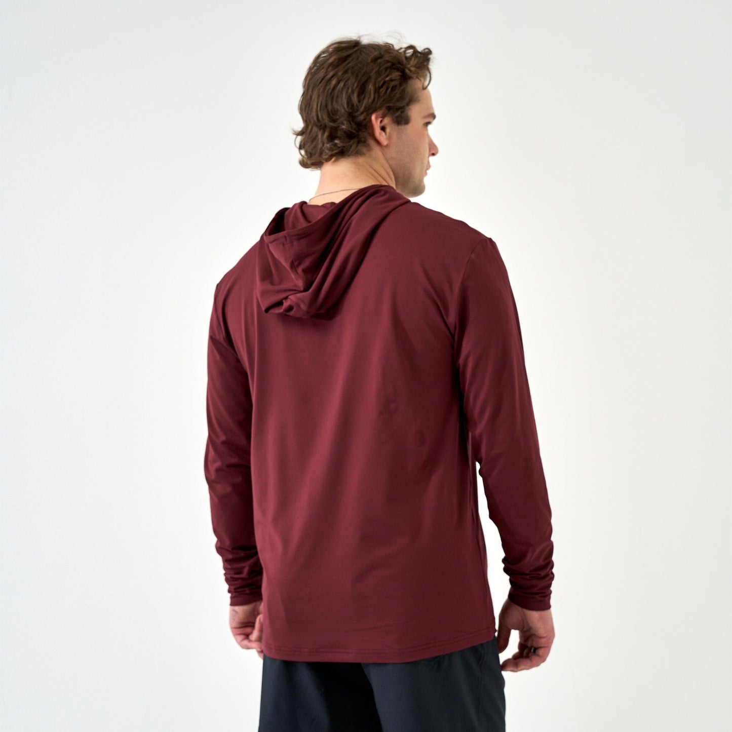 PERFORMANCE HOODIE- MAROON