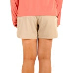 Aftco Women's Strike Shorts 5' - Khaki