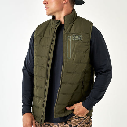 PUFFER VEST- MALLARD GREEN