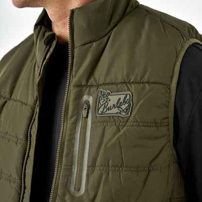 PUFFER VEST- MALLARD GREEN