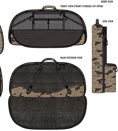 BOW CASE- GAUGE CAMO