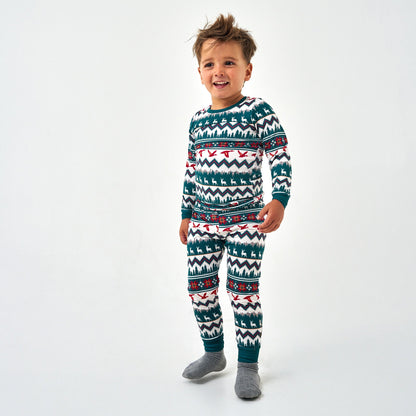 YOUTH- PERFORMANCE PAJAMA SET-CHRISTMAS