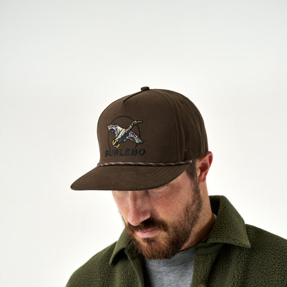 BURLEBO CAP- FLY BY - BROWN