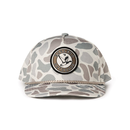 BURLEBO CAP-CAMO CIRCLE MALLARD - CLASSIC DEER CAMO