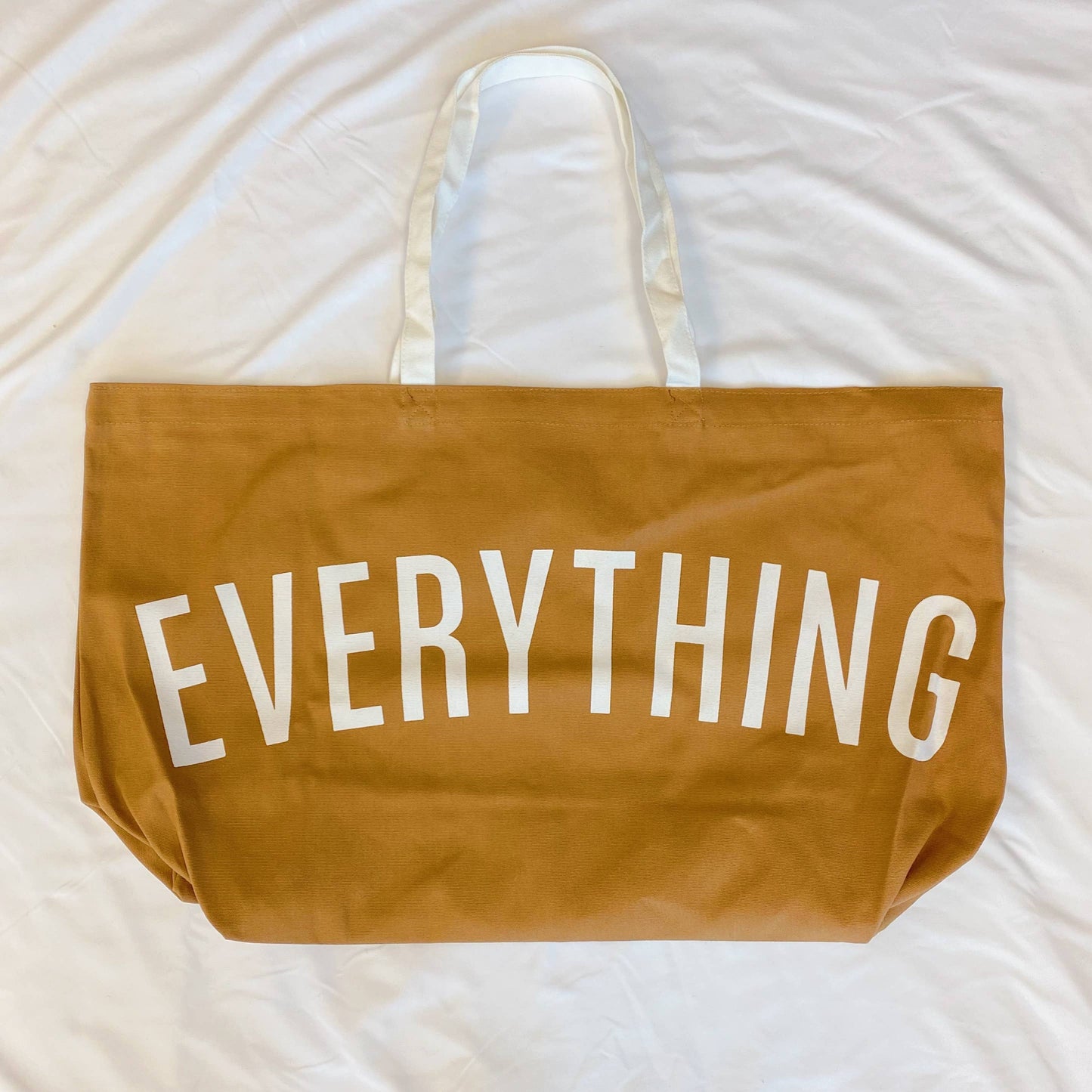 Ellison+Young - For Everything Canvas Tote: Camel