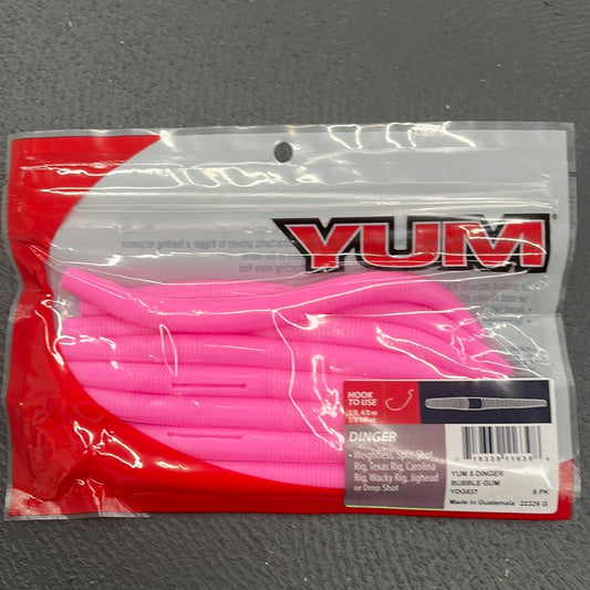 Yum YDG537 Dinger 5” Bubblegum