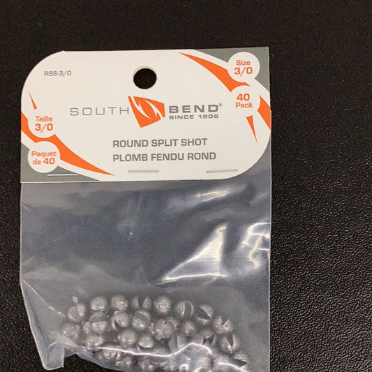 South bend RSS-3/0 round split shot