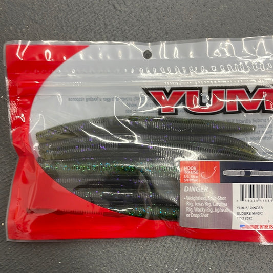Yum YDG5282 Dinger Soft plastic 5” Elder’s Magic