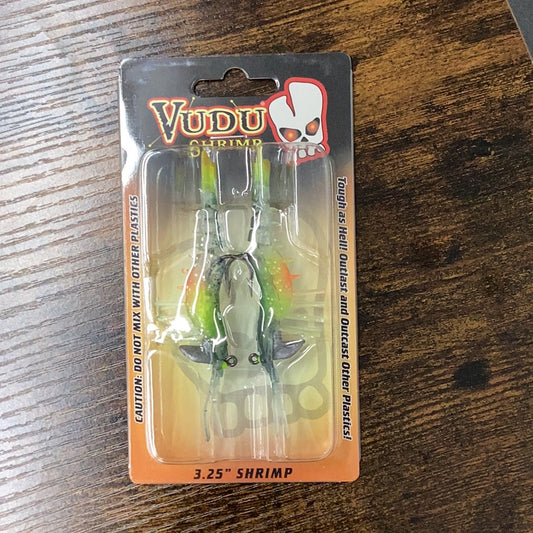 Vudu E-VS35–1 4–55 shrimp, 3.25” 1/4