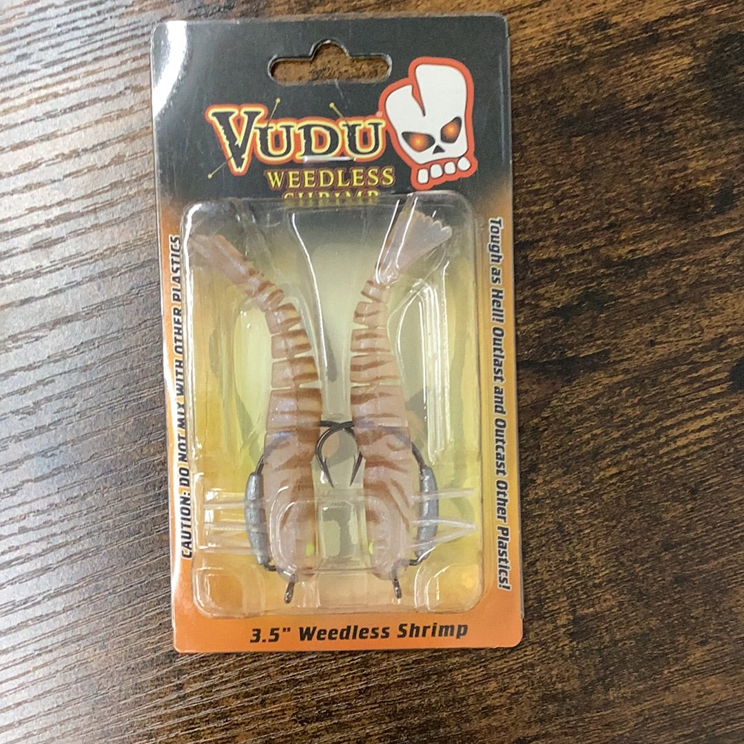 Vudu E-VSW35–1 8–02 weedless shrimp