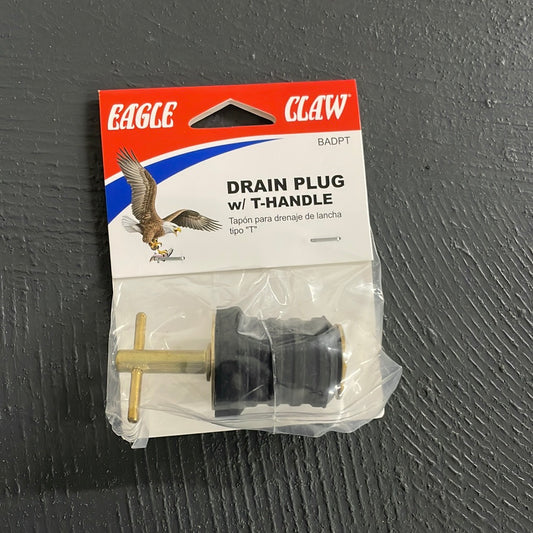 Eagle Claw BADPT  Boat Drain Plug 1”